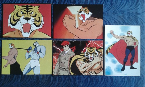 Uomo tigre 5 cartoline - uomo,